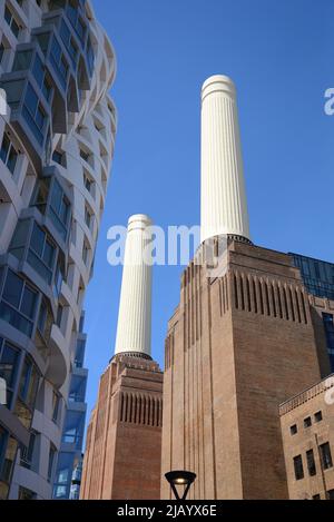 Das überarbeitete Battersea Power Station, London - 2022 Stockfoto