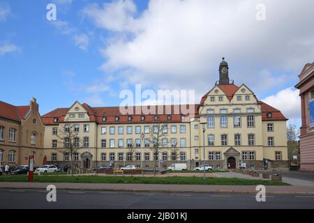 Arbeitsgericht und Amtsgericht in Eisenach, Thüringen, Deutschland Stockfoto