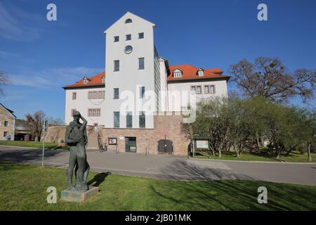 Skulptur und Schloss - Museum in Bad Frankenhausen, Thüringen, Deutschland Stockfoto