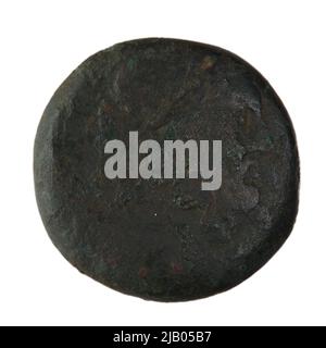 Griechenland, Ägypten, Ptolemäus IV. (221 205), Alexandria, Bronze (AE) Ptolemäus IV. (221 205), Münze Alexandria Stockfoto