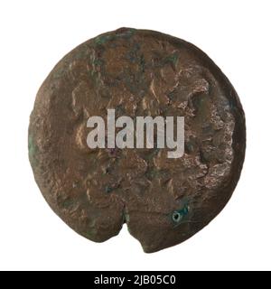 Griechenland, Ägypten, Ptolemäus IV. (221 205), Alexandria, Bronze (AE) Ptolemäus IV. Filopator (221 205), Münzstätte Alexandria Stockfoto