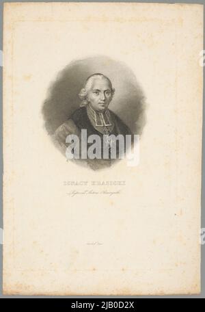 Ignacy Krasicki (1735 Dubiecko 1801 Berlin) vom Wappen Rogalas Warmianischer Bischof 1767 1795, Erzbischof von Gniezno 1795 1801, Dichter, Prosaschriftsteller und Enzyklopädisten Oleszczy Ski, Antoni (1794–1879), Dien, Claude Marie François (1787 1865) Stockfoto