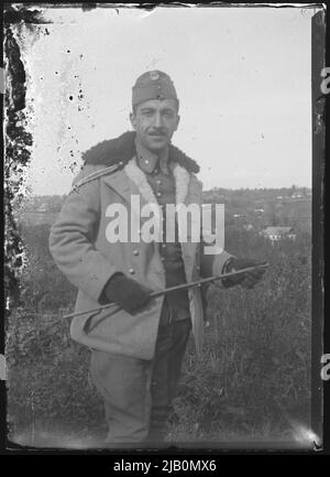 Tadeusz Grabowski, Vizeleutnant des Uhlans-Regiments 2. der Zweiten Brigade der polnischen Legionen. Front der polnischen Legionen in Wolhynien. Janowski, Stanisław (1866 1942) Stockfoto
