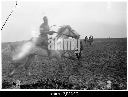 Tadeusz Grabowski, Vizeleutnant des Uhlans-Regiments 2. der Zweiten Brigade der polnischen Legionen. Front der polnischen Legionen in Wolhynien. Janowski, Stanisław (1866 1942) Stockfoto