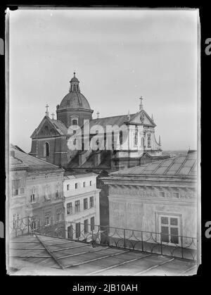 Krakau Jesuitenkirche die Heiligen Peter und Paweł, Blick aus dem Norden unbekannt Stockfoto