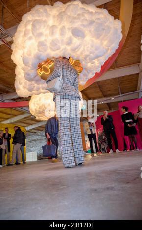 Kronprinzessin Victoria besucht die IKEA-Ausstellung in der Magasin 405 in Helsingborg, Schweden, 01. Juni 2022. Foto von Stefan Lindblom/Stella Pictures/ABACAPRESS.COM Stockfoto