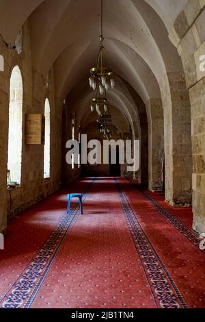 Artuklu Mardin, Türkei 7. Mai 2022 Innere von Ulu Cami, auch bekannt als große Moschee von Mardin Stockfoto