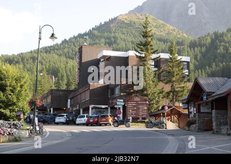 VARs Les Claux, Hautes-Alpes en été Stockfoto