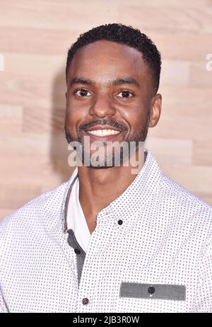 WESTWOOD, CA - 01. JUNI: Ronnie Rowe Jr. nimmt am 01. Juni 2022 in Los Angeles, Cali, an der „Hustle“-Weltpremiere von Netflix im Regency Village Theatre Teil Stockfoto