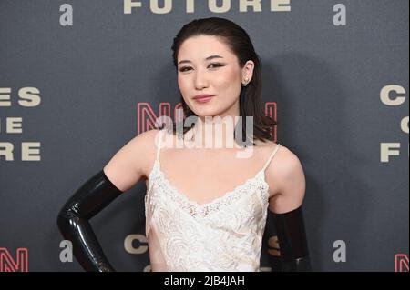 New York, USA. 02.. Juni 2022. Ashley „Bestdressed“ Rous nimmt an der New Yorker Premiere „Crimes of the Future“ im Walter Reade Theater in New York, NY, am 2. Juni 2022 Teil. (Foto von Anthony Behar/Sipa USA) Quelle: SIPA USA/Alamy Live News Stockfoto