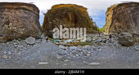 360 Grad Panorama Ansicht von Samara Canyon 15:06