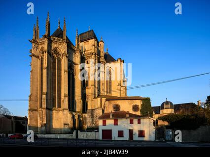 Gotische Kathedrale St. Etienne, Toul, Departement Meurthe-et-Moselle, Region Grand Est, Frankreich Stockfoto