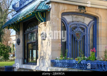 Jugendstilmuseum Musee de l'Ecole de Nancy, Nancy, Departement Meurthe-et-Moselle, Region Grand Est, ehemalige Hauptstadt des Herzogtums Lothringen Stockfoto