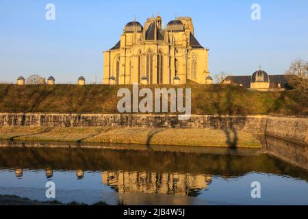 Gotische Kathedrale St. Etienne, Wallanlage Vauban, Toul, Departement Meurthe-et-Moselle, Region Grand Est, Frankreich Stockfoto