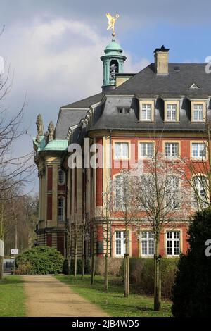 Münster Fürstbischöfliche Residenz im Barockstil, Wohnhaus für Münsters vorletzten Fürstbischof Maximilian Friedrich von Stockfoto