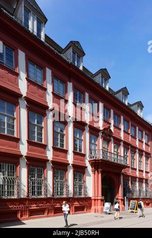 Kurpfaelzisches Museum, Hauptstr. 97, Altstadt, Heidelberg, Kurpfalz, Baden-Württemberg, Deutschland Stockfoto