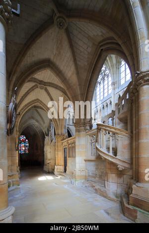 Gotische Basilika Notre Dame, Lepine, Departement Marne, Region Grand Est, Frankreich Stockfoto