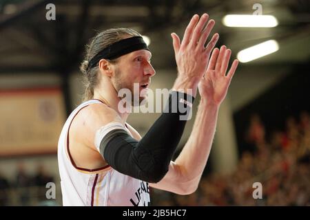 2022-06-01. Litauische Basketball-Liga. Rytas - Lietkabelis - 85-63. Stockfoto