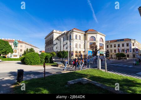 Statue von Istvan Szechenyi, Ferenc-Franz-Franz-Franz-Franz-Franz-Franz-Franz-Franz-Franz-Franz-Franz-Franz-Franz-Franz-Franz-Franz-Franz-Franz-Franz-Franz-Franz-Franz-Franz-Franz-Franz-Franz Stockfoto