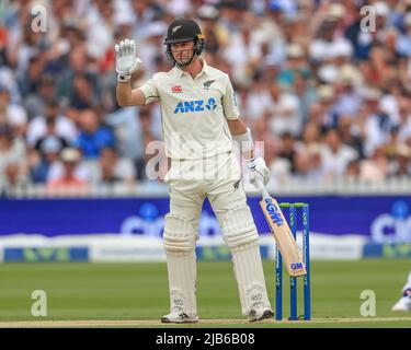 London, Großbritannien. 03.. Juni 2022. William Thomas von Neuseeland in London, Vereinigtes Königreich am 6/3/2022. (Foto von Mark Cosgrove/News Images/Sipa USA) Quelle: SIPA USA/Alamy Live News Stockfoto