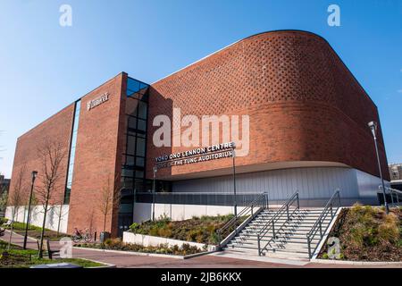 University of Liverpool Yoko Ono Lennon Center, Veranstaltungsort des Tung Auditorium Stockfoto