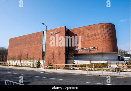 University of Liverpool Yoko Ono Lennon Center, Veranstaltungsort des Tung Auditorium Stockfoto