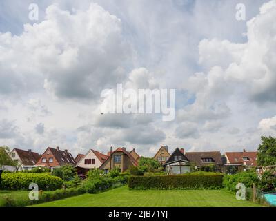 Die kleine Stadt Arnis in deutschland Stockfoto