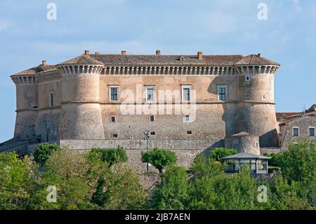 Alviano mittelalterliche Burg, Umbrien, Italien Stockfoto