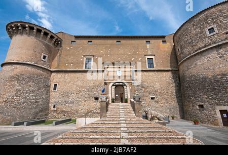 Alviano mittelalterliche Burg, Umbrien, Italien Stockfoto