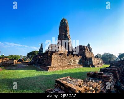 Wat Phra RAM Ruinentempel in Phra Nakhon Si Ayutthaya, Thailand Stockfoto