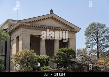 Ohara Museum of Art, Kurashiki Bikan Historical Area, Kurashiki, Präfektur Okayama, Western Honshu, Japan. Stockfoto