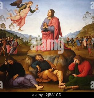 Agonie im Garten von Pietro Perugino Stockfoto