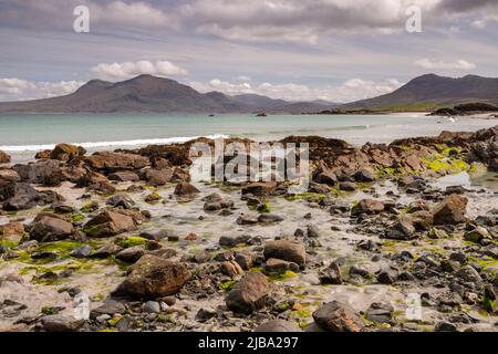 Renvyle Beach, County Galway, Irland Stockfoto