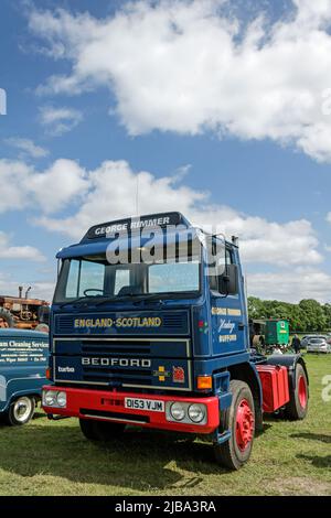 Bedford TM 3200. Heskin Steam Rally 2022. Stockfoto