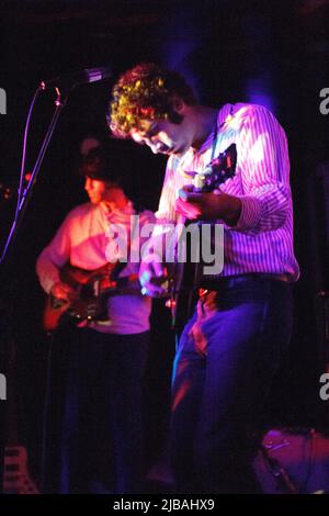 Die kalifornische Band The Allah-Las treten am 30.. September 2014 im Electric Circus, Edinburgh, auf Stockfoto