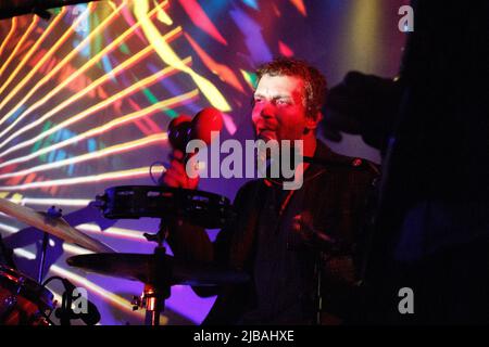 Die kalifornische Band The Allah-Las treten am 30.. September 2014 im Electric Circus, Edinburgh, auf Stockfoto