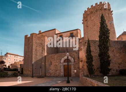 Kloster Sant Feliu de Guixols in Katalonien, Spanien Stockfoto