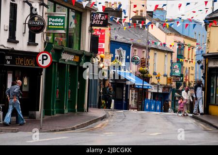 Dublin Gate Street in Athlone, Irland. Stockfoto