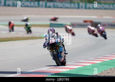 2022 Juni 5.. Gran Premio Monster Energy de Catalunya, MotoGP, Moto2 Rennen: Joe ROBERTS USA Italtrans Racing Team KALEX Stockfoto