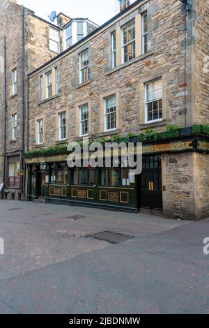 Milnes Bar in der Rose Street, Edinburgh, Schottland, Großbritannien