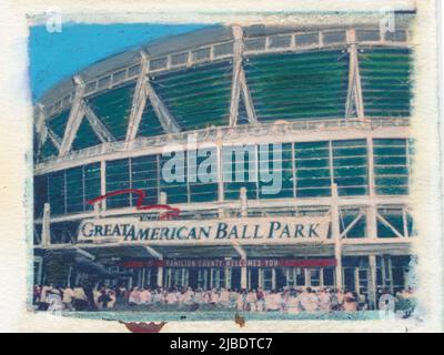 MLB Cincinnati Reds Great American Ballpark Stockfoto