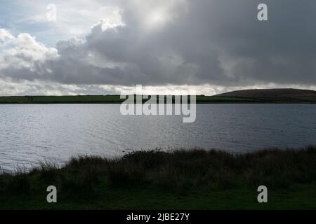 Dozmary Pool, Bolventor, Cornwall, England, Großbritannien Stockfoto