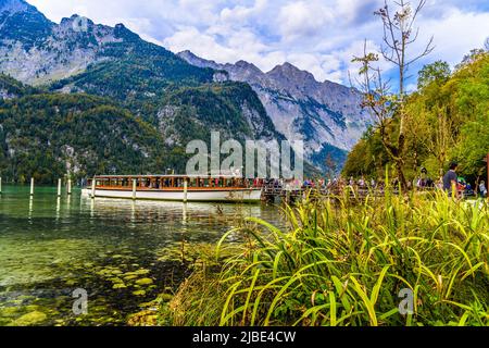 Schönau am Königssee, Königsee, Bayern, Deutschland Stockfoto