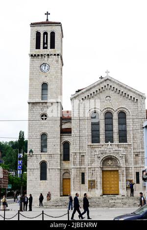 Die Kirche des heiligen Josef in Sarajevo, Bosnien und Herzegowina. Stockfoto