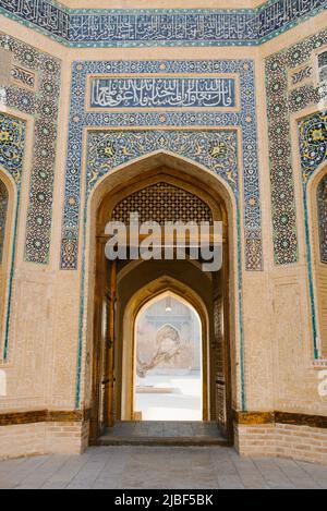 Buchara, Usbekistan. März 2022. Miri Arab Madrasah Stockfoto