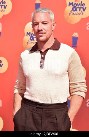 Santa Monica, Ca. 05.. Juni 2022. Diplo nimmt am 05. Juni 2022 in Santa Monica, Kalifornien, an den MTV Movie & TV Awards 2022 im Barker Hangar Teil. Kredit: Jeffrey Mayer/Jtm Fotos/Media Punch/Alamy Live News Stockfoto