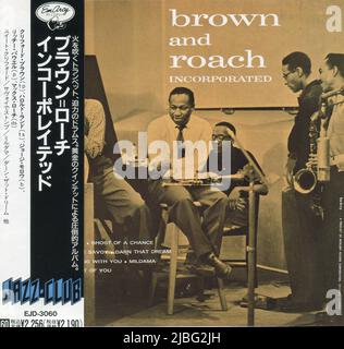 CD: Clifford Brown und Max Roach - BRAUN UND KAKERLAKE EINGEARBEITET (EJD-3060). Stockfoto