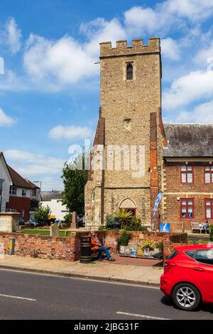 Thomas Plumes Library, Maldon Essex, England, Großbritannien, Vereinigtes Königreich Stockfoto