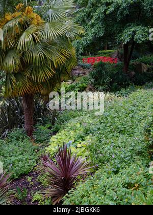 Highnam Court Garden, Highnam, Gloucestershire Stockfoto