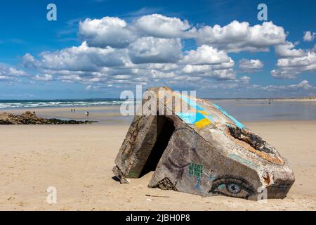 Surfspot Stockfoto